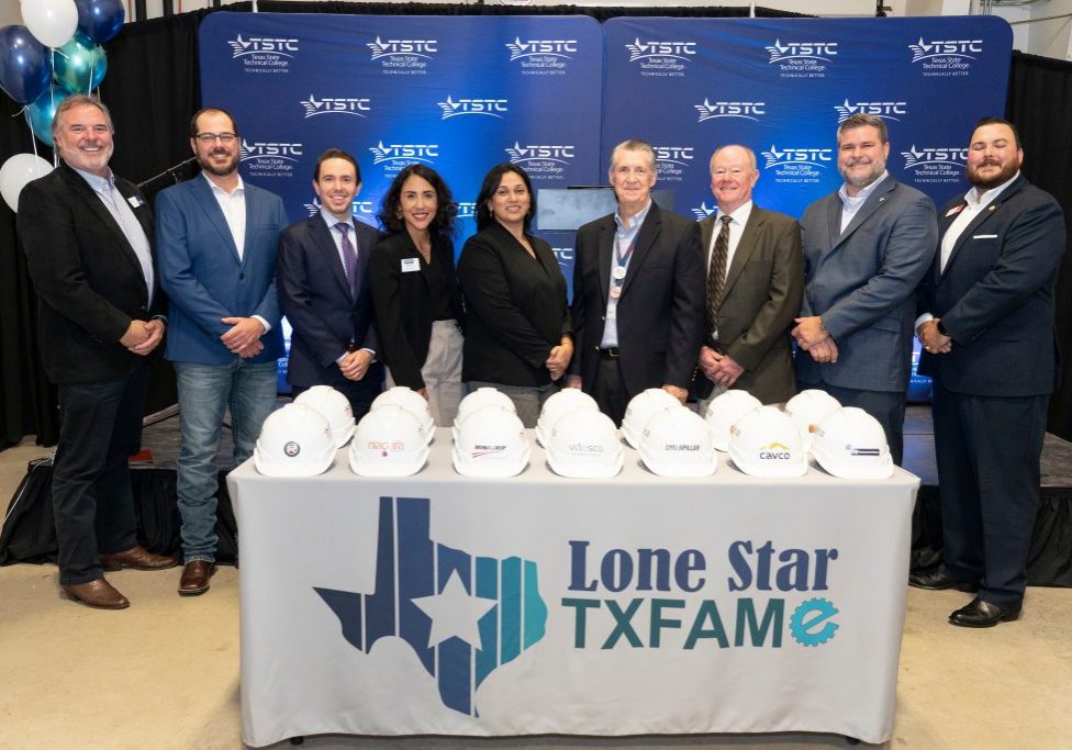 November 3, 2022 - New Braunfels, Texas, USA: Texas FAME Lone Star and TSTC launch event, for the NAM Manufacturing Institute. Photo by Ian Wagreich