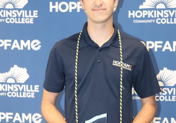 Spencer Harned - 2022 HOPFAME Distinguished Graduate at HCC